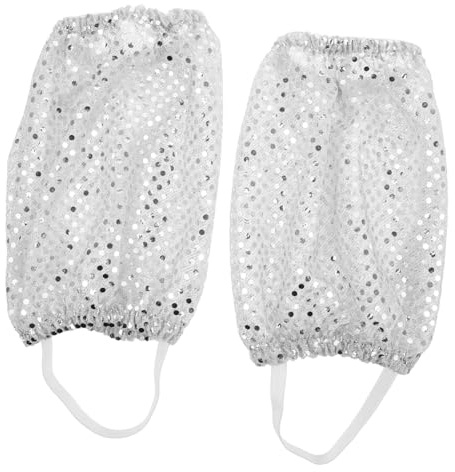 LRXIYODE Glitzernde BeinwäRmer Mit Pailletten FüR Damen Und MäDchen Retro-PartykostüM Accessoires FüR Tanz Rave Disco Und BüHnenauftritte Modische Beinlinge FüR KostüM