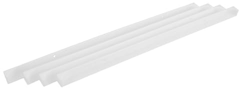 SEWACC Correderas para Cajones Infantiles 42 Cm, Guías Plásticas para Gabinetes de Cocina, Sistema Silencioso y Resistente, Rieles de Repuesto para Muebles de Almacenamiento Infantil