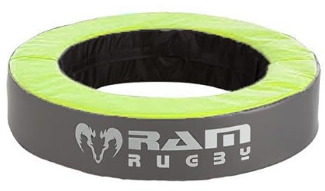 Ram Rugby Tackle Ring - 4 Sizes - 33cm, 36cm, 41cm & 46cm Internal Diameter - UK Made for Durability