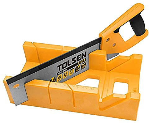 Tolsen Mitre Box & Fine Tenon Saw 300mm 12