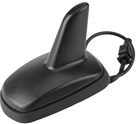 Qiilu Auto Antenne Haifischflosse Unifür Versal Roof Antenne Schwarz