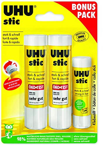 UHU Klebestift stic, lösemittelfrei, Bonuspack