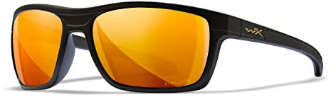 Wiley X │ WX Kingpin | Sonnenbrille Herren | Sonnenbrille Herren Polarisiert │ 100% UVA/UVB-Schutz | Ideal bei Outdoor-Aktivitäten | Fahrradbrille Wandern Sport Laufen │ Sonnenbrille Verspiegelt