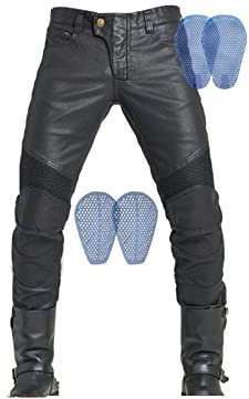 YXYECEIPENO-Motorcycle pants Wasserdichte Motorradhose Armor Dirtbike-Reithose Neue Verbesserte Rüstung, Abnehmbar Mit Elastischen Falten Für Eine Hohe Passform Reitbekleidung Für Damen Und Herren