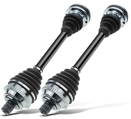 Frankberg 2x Antriebswelle Achswelle Schaltgetriebe Mit ABS Ring Vorderachse Kompatibel mit Transporter IV Bus 70B 70C 70J 70K 7DB 7DC 7DJ 7DK 1.9L-2.8L Replace# 701407451AX