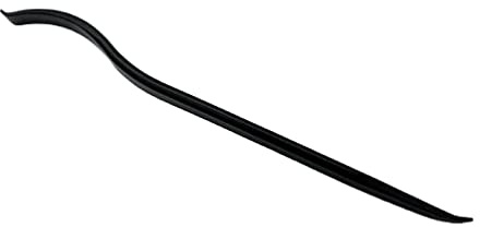 Extractor de cuchara de acero para neumáticos, palanca de hierro, palanca curvada, herramienta de reparación de barra de palanca de acero para coche, bicicleta, juego de barra de palanca resistente