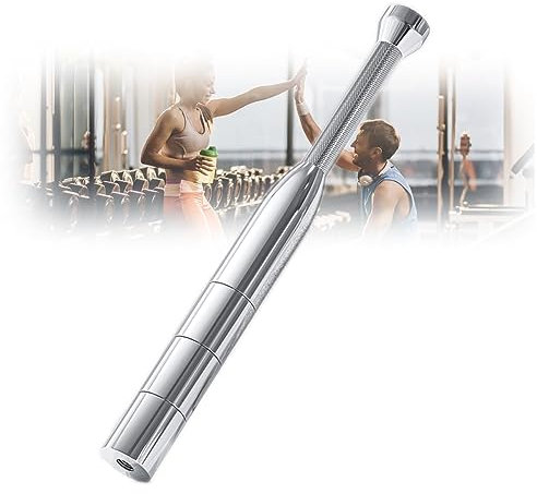 EviKoo Clubbell Regolabile in Acciaio Macebell per allenamenti di Tutto Il Corpo Muscoli Allenamento per la Forza Esercizio Bar Bell Iran Bar Allenamento Fitness Indian Club,8_14KG