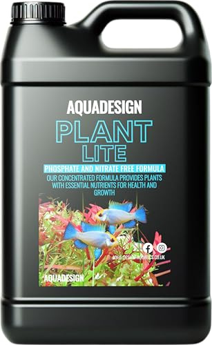 AquaDesign PLANT LITE 5000ML Aquarium Plant (Nitrate & Phosphate Free) Liquid Fertiliser