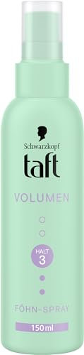 Schwarzkopf Taffetà Spray Volume (150 ml) - Grado di Tenuta 3, per Asciugacapelli e Tutti i Tipi di Capelli, Volumizzante, Formula Vegana