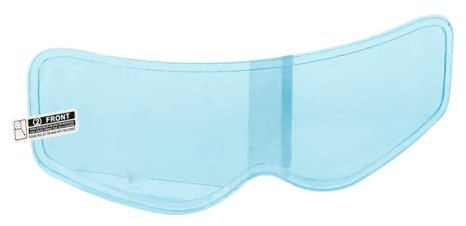 SOLUSTRE Film Protecteur Protection Claire Anti-Pluie en Pet pour Casque de Moto et Résistance à la Pluie Film de Pluie Transparent pour Casque de Cycliste