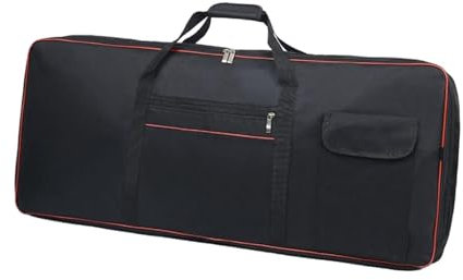 Luwecf 76 Tasten Keyboard Hülle, Schutzhülle, Klaviertasche für Outdoor Reisen, Konzerte