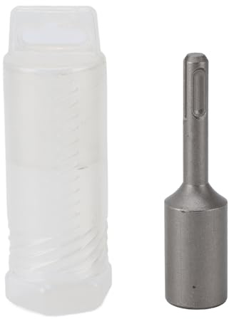 Erdungsstab Treiber, einteiliger Erdungsstab Treiber Adapter, passend für Bohrhammer Bohrwerkzeuge, runder Griff, Stahl Erdungsstab Bohrer Bit Treiber (16,2 mm)