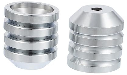 SHINEOFI 8pezzi Basi Coniche Per Altoparlanti Cuscinetti Di Isolamento Protezione Per Mobili e Pavimenti Design Antiurto e Antiscivolo