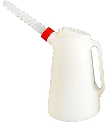 Contenitore graduato traslucido di misurazione per auto moto 2/3/4 litri olio di misura vaso