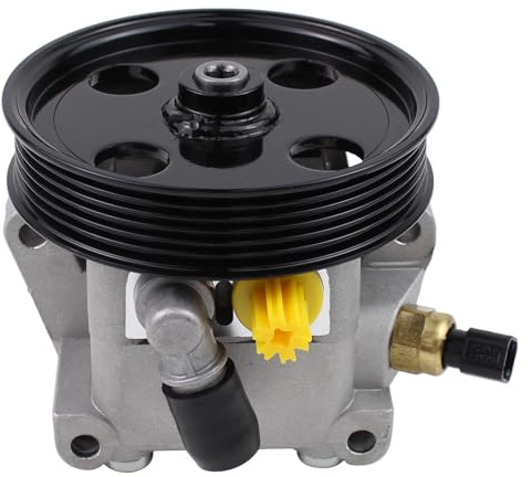 HouYeen Power Steering Pump with Belt Pulley for Fo-rd C Max Focus mk2 Vol-vo C30 S40 V50 1.6 1.8 2003-2012
