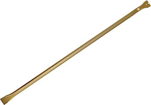 LSR TOOLS Nageleisen, 6-kant, 800 x 18 mm, gold lackiert, C45 gehärtet, A2510080LO