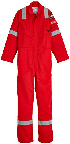 Roots Original RO13090 Flamebuster Nordic Arbeitsoveralls, Größe 46, Rot