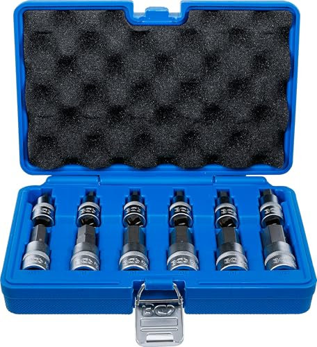 BGS 5052 | Jeu de douilles à embouts | 12,5 mm (1/2) | six pans intérieurs 5 - 22 mm | 12 pièces