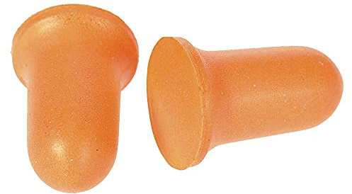 Portwest EP06 Bell Comfort PU Foam Ear Plugs (200 Pairs) | Orange, One Size, CE Certified, EN 352-2, Hearing Protection, Hygienic Storage