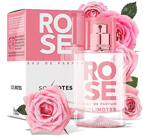 Parfum Femme SOLINOTES Rose - Eau De Parfum | Fragrance Florale et Apaisante - Cadeau Parfait pour Elle - 50 ml