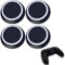 MatoSan® 4X Capuchons Thumbstick – Accessoires de Grip pour Manettes – Amélioration de la Précision et du Contrôle – Compatible avec PS5 et PS4 (4 pièces Noir)