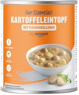 by Amazon Kartoffeleintopf mit Fleischbällchen, 800g