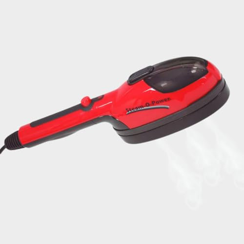 STARLYF Steam O Power Handbügeleisen, vertikal und horizontal, leistungsstarker Dampfgarer, beseitigt Gerüche, Bettwanzen, Bakterien, Zubehör für empfindliche Kleidung, 770 W, alle Arten von Stoffen