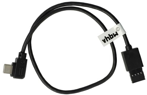 vhbw Control Cable compatible with DJI Ronin -S, RSC 2, RS 3 Pro, SC Gimbal to Sony Canon Nikon Fujifilm Panasonic Camera - 35 cm