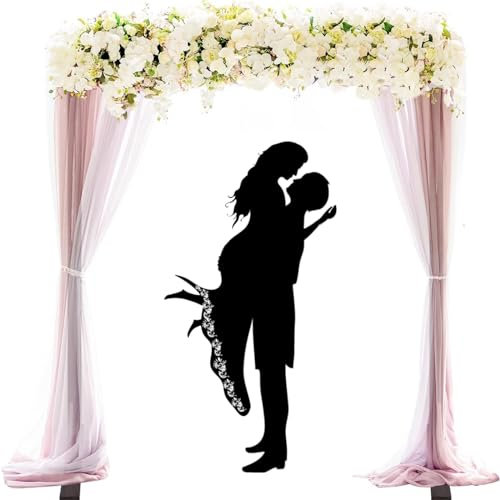 Bcofo 2,2 x 2,2 m,Hochzeitsbogen Eckig Einstellbar Hintergrundständer,Traubogen Hochzeit, Partys,für Hochzeit,Fotokabine Hintergrundständer,Events Dekoration,Stabil