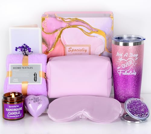 Geschenke für Frauen, Geburtstagsgeschenk Wellness Geschenke für Frauen Geschenkset Flanelldecke Beste Freundin Frau Mama, Personalisierte Thermobecher Perfekt für Geburtstag Weihnachten Valentinstag