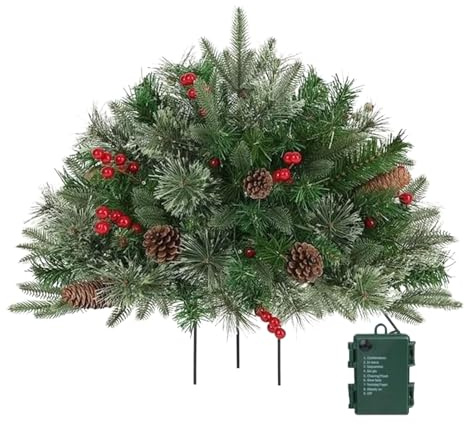 Remplissage de pot de fleurs de vacances, remplissage de pot lumineux extérieur avec trépied pour décoration de festival, porche, jardin, parterres de fleurs, réunions de famille