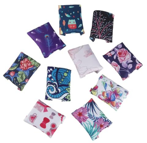 DECOMELODY 6 Stück Wiederverwendbare Waschbare Bambus Holzkohle Menstruationsbinden Super Saugfähig Mit Flügeln Und Schnalle Atmungsaktiv Für Menstruation Und Wochenbett