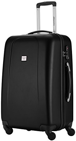 Hauptstadtkoffer - Wedding - Hartschalenkoffer Trolley Rollkoffer Reisekoffer, TSA, Doppelrollen, 65 cm, 71 Liter, Schwarz
