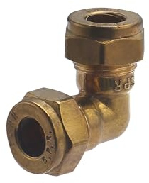 Raccord bicone (a Visser) pour Tube Cuivre Coude Egal Ø10 NOYON & THIEBAULT