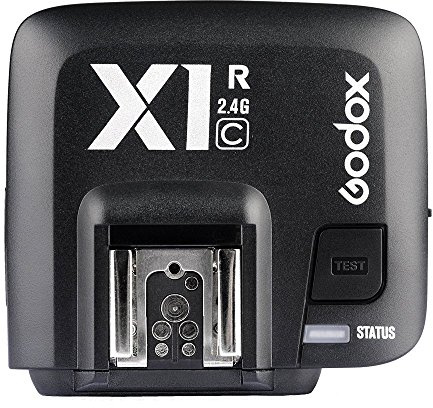 GODOX X1R-C Canon receiver Wireless Flash Receiver Canon cameras and MI shoe Wireless LCD Flash Transmitter Godox 2.4G trigger system