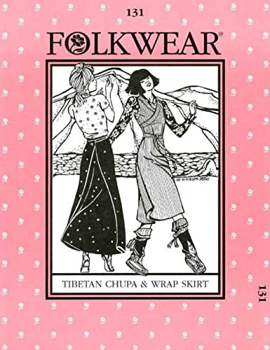 Folkwear Patterns: Tibetischer Chupa Schnittmuster (Top und Rock) - Damen Röcke, Kleider - XS - XL