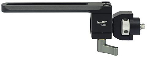 Supporto regolabile per monitor per DJI Ronin-S/Ronin-SC/Zhiyun Crane 3/Weebill Lab stabilizzatore con guida di sicurezza a sgancio rapido e con vite da 1/4
