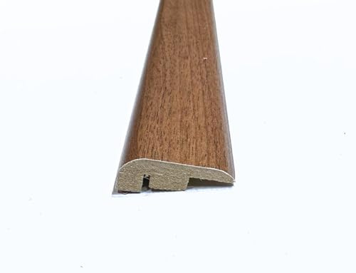 Solid Laminate/Wood Flooring MDF Threshold Strip End Edge 16 Modern Oak Colours (0.9m, Chicago Oak)