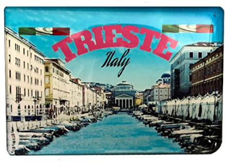 Trieste Italien Souvenir Kühlschrankmagnet Reiseandenken Geschenkartikel