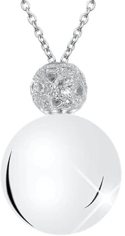 MAMIJUX® Llamador de ángeles con colgante, Idea Regalo Mujer, Regalo Embarazo, cadena de acero