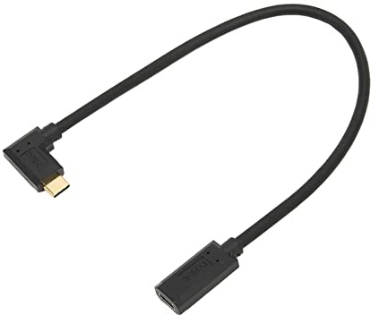 Dpofirs USB-Typ-C-Kabel Typ-C-Stecker auf Typ-C-Buchse Datenleitung 10 Gbit/s, Erweiterung auf Audiovisuelle Ausgangsschnittstellen -, DVI-, VGA-Schnittstellen Usw.