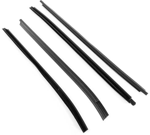 Kantenschutz 4 Stück Auto Äußere Glas Fenster Moulding Trim Weathers Gummi Dichtung Gürtel Für Toyota Für HILUX SR5 Vier Türen 2005-2015 Gummidichtung