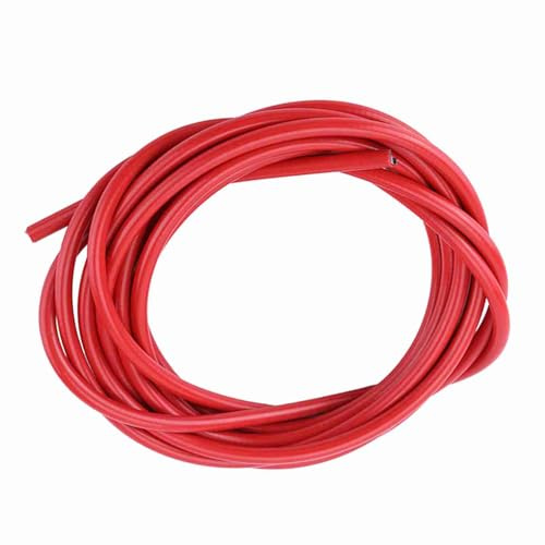 Brake Cable Housing 3 Meters, Cable Housin Ng BMX Rear Brake Housing Red for Road MTB Bikes Red/Black/Blue/White/Green (Red)