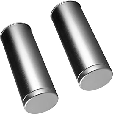 CALLARON 2pezzi Estintore per Moxibustione in Metallo Estintore Portatile per Contenere Bastoncini di Moxa o Spegnere Rullo Pratico e Leggero