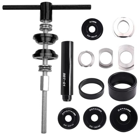 Kit De Presión Para Auriculares De Bicicleta - Kit De Presión De Rodamiento | Equipo De Ciclismo Para Rueda | Herramienta De Instalación De Rodamientos De Ruedas Profesional P