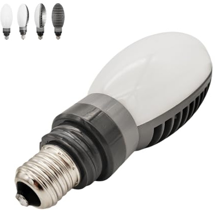 QLEE Super Bright LED Garage Light Lampadina 5700K Luce diurna Senza ventola E27 / E40 Lampione stradale 50w equivalente a 500 Watt Illuminazione per interni esterni per parcheggio Garage Negozio