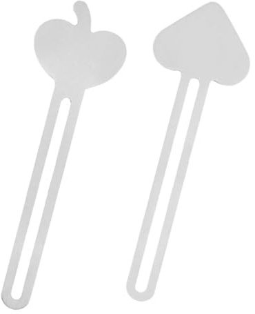 ibasenice 2 pièces Presse-tube Métal pour Dentifrice et Cosmétiques Lot Design Cœur et Pomme Distribution Précise sans Gaspillage Facile à Utiliser Ranger