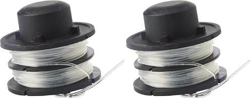 Bobina di ricambio originale Einhell GC-ET 2522 per tagliaerba elettrico, doppio filo, meccanismo di avanzamento automatico, larghezza di taglio 22 cm, lunghezza 6 m. Compatibile con GC-ET 2522.