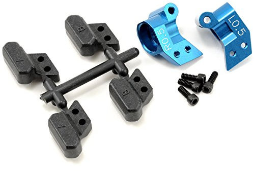 B44 Factory Team Aluminum Hubs, 0.5 deg.