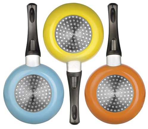 IBILI - Poêle Mini Indubasic, 14 cm, Aluminium, Antiadhésif, Compatible avec l’induction, Couleur aléatoire